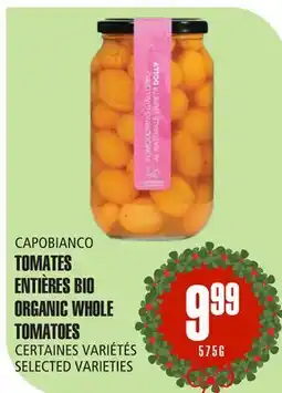 Marches Tau TOMATES ENTIÈRES BIO CAPOBIANCO offer