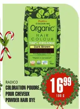 Marches Tau COLORATIONPOUDRE POURCHEVEUX RADICO offer