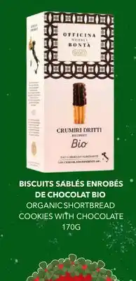 Marches Tau BISCUITS SABLÉS ENROBÉS DE CHOCOLAT BIO offer