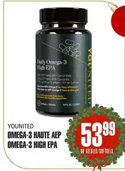 Marches Tau OMEGA-3 HAUTE AEP YOUNITED offer