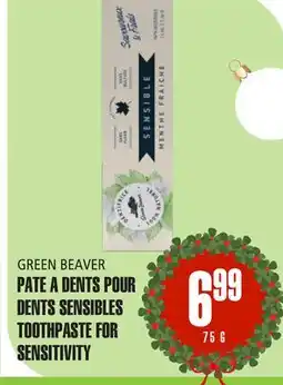 Marches Tau PATE A DENTS POUR DENTS SENSIBLES GREEN BEAVER offer