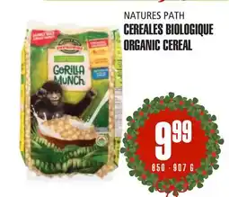 Marches Tau CEREALES BIOLOGIQUE NATURES PATH offer