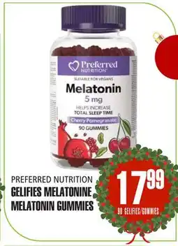 Marches Tau GELIFIES MELATONINE PREFERRED NUTRITION offer