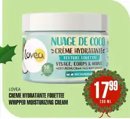 Marches Tau CREMEHYDRATANTEFOUETTEE LOVEA offer