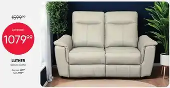 Meubles RD LUTHER Loveseat offer