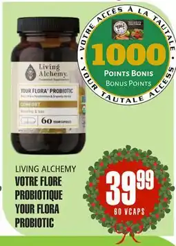 Marches Tau VOTREFLORE PROBIOTIQUE LIVING ALCHEMY offer