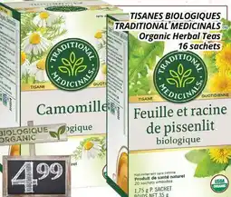 Supermarché PA TISANES BIOLOGIQUES TRADITIONAL MEDICINALS | Organic Herbal Teas offer