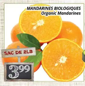 Supermarché PA MANDARINES BIOLOGIQUES | Organic Mandarines offer