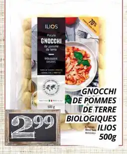 Supermarché PA GNOCCHI DE POMMES DE TERRE BIOLOGIQUES ILIOS offer