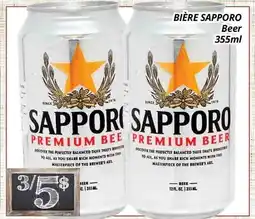 Supermarché PA BIÈRE SAPPORO | Beer offer