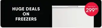 Meubles RD HUGE DEALS ON FREEZERS offer