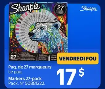 Walmart Markers 27-pack offer