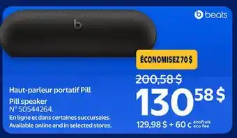 Walmart Pill speaker offer