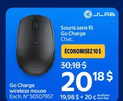 Walmart JLab Go Charge wireless mouse offer