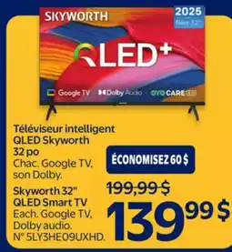 Walmart Skyworth 32 QLED Smart TV offer