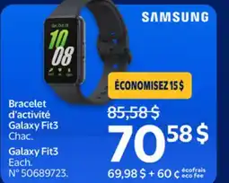 Walmart Galaxy Fit3 offer