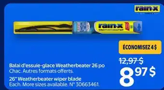 Walmart 26 Weatherbeater wiper blade offer