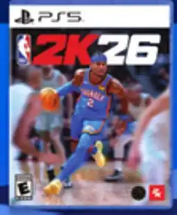 Walmart NBA 2K26 for PlayStation 5 offer