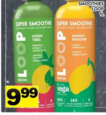 Supermarché PA SMOOTHIES LOOP offer