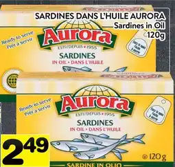 Supermarché PA SARDINAS DANS L'HUILE AURORA | Sardine in Oil offer
