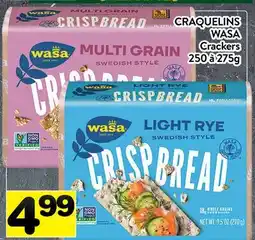 Supermarché PA CRAQUELINS WASA | Crackers offer