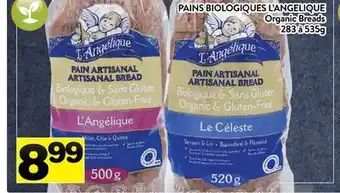 Supermarché PA PAINS BIOLOGIQUES L'ANGELIQUE | Organic Breads offer
