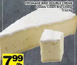 Supermarché PA FROMAGE BRIE DOUBLE CRÈME | Double Cream Brie Cheese offer