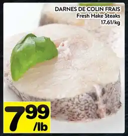 Supermarché PA DARNES DE COLIN FRAIS | Fresh Hake Steaks offer