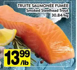 Supermarché PA TRUITE SAUMONÉE FUMÉE | Smoked Steelhead Trout offer