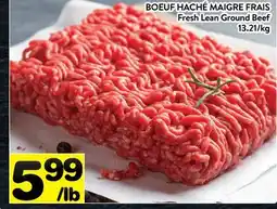 Supermarché PA BOEUF HACHÉ MAIGRE FRAIS | Fresh Lean Ground Beef offer