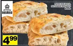 Supermarché PA PAINS FOCACCIA PATISSERIE ROSARIO | Breads offer