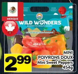 Supermarché PA MINI POIVRONS DOUX | Mini Sweet Peppers offer