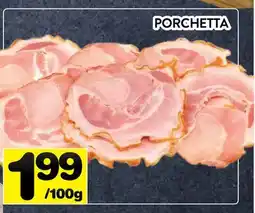 Supermarché PA PORCHETTA offer
