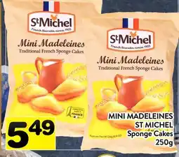 Supermarché PA MINI MADELEINES ST MICHEL | Sponge Cakes offer