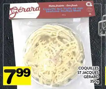 Supermarché PA COQUILLES ST JACQUES GÉRARD offer