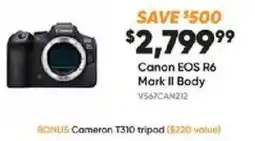 Henry's Canon EOS R6 Mark II Body offer