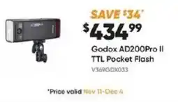 Henry's Godox AD200Pro II TTL Pocket Flash offer