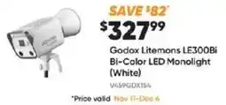 Henry's Godox Litemons LE300Bi Bi-Color LED Monolight (White) offer