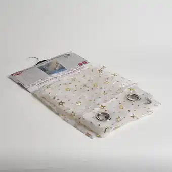 Giant Tiger LED Stars Sheer Curtain - 84in. offer