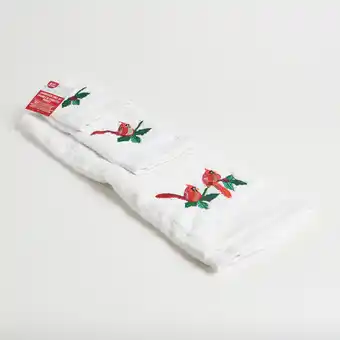 Giant Tiger Christmas Embroidered Towel Set - 3pc. offer