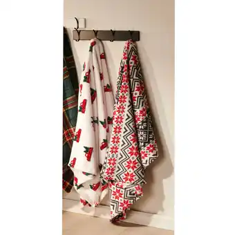 Giant Tiger Vellux Christmas Throw offer