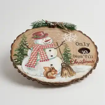 Giant Tiger Christmas Countdown Plaque offer