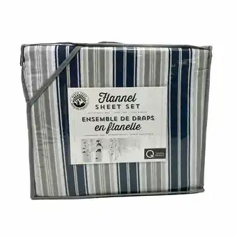 Giant Tiger BT Double Printed Flannel Sheet Set - 4pc. offer
