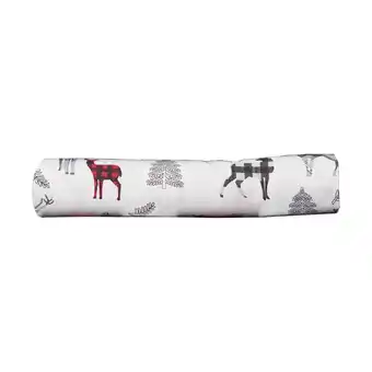 Giant Tiger Woodland Wonder Printed Christmas Festivel Sheet Set with Pillowcases, Queen, 4 Pieces offer