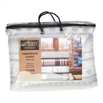 Giant Tiger Urban Comfort King Urban Fleece Sheet Set, 4-Pieces offer