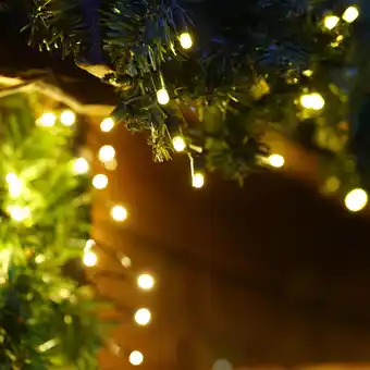 Giant Tiger 100 LED Warm White Solar String Light - 39ft. offer