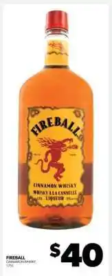 Real Canadian Liquorstore Fireball offer