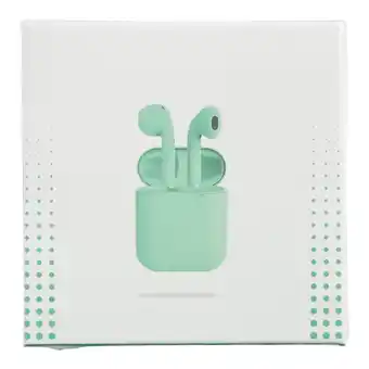 Giant Tiger Autopairing Airbuds with Magnetic Charging Case, Green offer