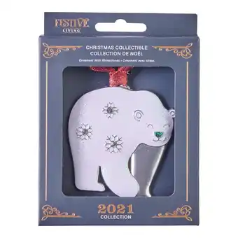 Giant Tiger Festive Living 2021 Collectable Ornaments offer