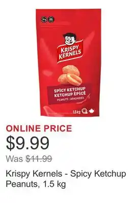 Costco Krispy Kernels - Spicy Ketchup Peanuts, 1.5 kg offer